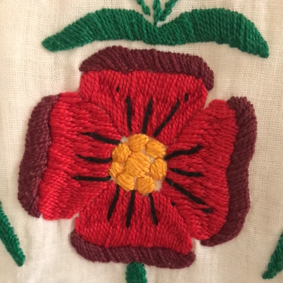 This one is a beauty! Vintage Hungarian embroidered ethnic BoHo peasant dress - Picture 11 of 11